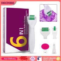 ราคา จัดส่งในกรุงเทพฯ 6 in 1 DRS DermaRoller Beard Roller Face Roller Derma Rolling System Microneedling Kit Derma Roller Kit For Scalp Hair Growth (19764026017)