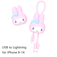 ราคา Sanrio ของแท้100 30ซม สายชาร์จเร็ว2 4A สาย USB Type C สายเคเบิลหลอดไฟกับ3D ตุ๊กตาสำหรับ iPhone และ Android สมาร์ทโฟนของขวัญวันเกิด AQ11ของขวัญคริสต์มาส (21592750749)