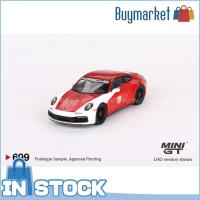 ราคา ของแท้ Mini GT 699 Porsche 911 992 Carrera S รถความปลอดภัย2023 IMSA Daytona 24Hr (21914142310)