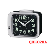 ราคา นาฬิกาปลุก ไซโก้ Seiko เสียงกระดิ่งดัง พรายน้ำ เดินเรียบ รุ่น QHK028 SEIKO ของแท้ (19650606086)