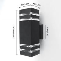 ราคา LCMKR สีดำ ไฟติดผนัง โคมไฟติดผนัง Led โคมไฟติดผนัง E27 12W 16W กันน้ำ เชิงเทียนโคมไฟติดผนัง โคมไฟอ่านหนังสือ โคมไฟห้องนอน สำหรับติดผนังห้องนอน (19958687680)