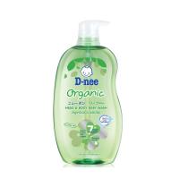 ราคา D nee ดีนี่ Organic Head Body Baby Wash For Newborn ผลิตภัณฑ์ทำความสะอาดเส้นผมและผิว ขนาด 800 ml (21983416833)