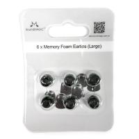 ราคา SoundMAGIC จุกโฟมหูฟัง Eartips รุ่น Memory Foam ขนาดใหญ่ สีดำ (121678957)