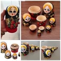 ราคา ตุ๊กตาแม่ลูกดก Matryoshka นำเข้าจากรัสเซีย สัญลักษณ์ของความอุดมสมบูรณ์ และ ความมีชีวิตยืนยาว (22114216613)