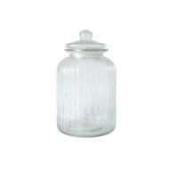 ราคา โหลแก้วริ้วตรงฝาแก้ว 4500 มล โหลแก้ว4 5ลิตร โหลแก้วมีฝา โหลเแก้วอนกประสงค์ โหลแก้ว (19217766057)