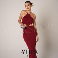 ราคา Atipashop Liliana Dress เดรสยาว ทรงผูกคอ เว้าเอว ต้อนรับซัมเมอร์นี้ (13322328191)