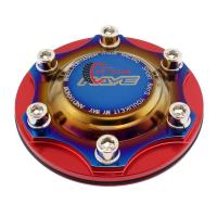 ราคา ดุมปิดล้อแบบตบ ฝาปิดดุมไทเทอลูมิเนียม ฝาครอบดุมล้อ 1 คู่ (22148172350)