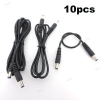 ราคา 10pcs 0 5m 1M 2M 12V DC Power supply Connector Extension Cable Male To Male Plug 5 5 x 2 1mm CCTV Camera Adapter Cords q1 17TH (20331999071)
