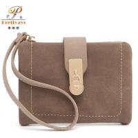 ราคา กระเป๋าสตางค์ใบสั้นผู้หญิง Prettyzys สายรัดข้อมือกระเป๋าเหรียญขนาดเล็กซองใส่บัตร (21081164180)
