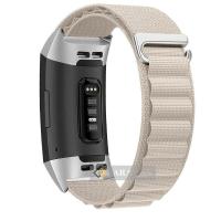 ราคา สายรัดข้อมืออัลไพน์สำหรับ Fitbit Charge 5 4 3สายสายรัดระบายอากาศไนลอนทนทานสำหรับสายรัดข้อมือ Fitbit Charge 5 (18633124499)