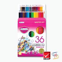 ราคา Master Art มาสเตอร์อาร์ต สีไม้ ดินสอสีไม้ ระบายน้ำ 36สี 1 กล่อง (21932185015)