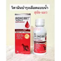 ราคา IROHEART Exp 12 2024 วิตามินบำรุงเลือด สุนัขและแมว ชนิดน้ำ 100 ml (19578586721)