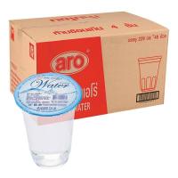 ราคา สินค้าใหม่ เอโร่ น้ำดื่มถ้วย ขนาด 229 มล x 48 ถ้วย ยกลัง Promotion Free Delivery aro Drinking Water 229 ml x 48 Cups โปรราคาถูก เป็นของล็อตใหม่ตลอด ไม่ใกล้วันหมดอายุ (18931037526)