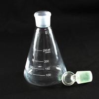 ราคา 50 100 150 250ML Glass Erlenmeyer Flask Conical Bottle Lab Chemistry Glassware (21294654585)
