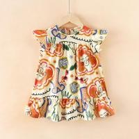 ราคา Insular ชุดเดรสเสื้อผ้าของสาวๆสำหรับเด็กเล็กและขนาดกลาง ชุดเดรสผ้าฝ้ายพิมพ์ลายการ์ตูนผ้าคอตตอน100 12สี สูง 90 130 ซม (22007119074)
