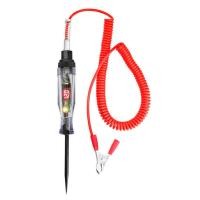 ราคา Nimman เครื่องทดสอบแรงดันไฟฟ้า ปากกาทดสอบแรงดันไฟฟ้า เครื่องทดสอบวงจรไฟฟ้ารถยนต์ ปากกาทดสอบโพรบดิจิตอลสำหรับรถยนต์เรือ DC 6 24V 20A (21001586589)