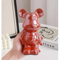 ราคา กระปุกออมสินหมี โมเดลตุ๊กตาหมี ตุ๊กตาหมีเซรามิค เคลือบสีเงา ขนาด 21 cm (22043203125)