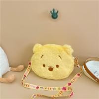 ราคา สาวหวานสะพายข้างกระเป๋าใบเล็กหมีพูห์น่ารักสาวนักเรียนไหล่เดียวกระเป๋ากลมเล็กหมีสตรอเบอรี่ (21858059660)