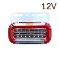 ราคา 1ชิ้น ไฟข้างรถ LED 12V ไฟราวข้างพร้อมไฟส่องพื้น ไฟเลี้ยววิ่ง รถมอเตอร์ไซค์ รถยนต์ หรือรุ่นทั่วไป Magic (21805108210)