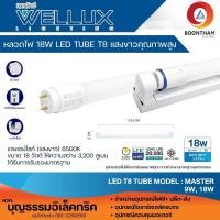 ราคา WELLUX ชุดหลอดไฟพร้อมราง LED T8 18W ขาบิดล็อก แสงขาว สว่างพิเศษ 3200lm ชุดรางไฟ ชุดราง LED ยาว มาตรฐาน มอก (21059614661)