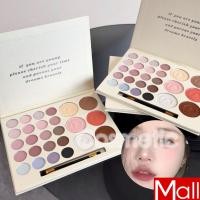 ราคา 26สี พาเลทแต่งหน้า ของแท้ 100 อายแชโดว์พาเลทครบเซ็ท บรัชออนปัดแก้ม ลิปสติก แป้งเค้ก ดินสอเขียนขอบตาในเซ็ตเดียว (22042855001)