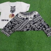 ราคา ชุดเด็กดอย ชุดกะเหรี่ยง ชุดชาวเขา ชุดช้าง ชุดผ้าขาวม้า SALE พร้อมส่ง (21532243784)