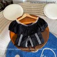 ราคา พร้อมส่ง 7 สี มีซับใน ครอปแขนตุ๊กตา ครอปแต่งลูกไม้ เสื้อเวียดนาม ครอปลูกไม้ผ่าหน้า (22098939319)