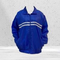 ราคา เสื้อแขนยาว ผ้าร่ม สีน้ำเงิน Free Size ผ้าร่ม ซับตาข่ายสีน้ำเงิน กันแดด กันลม ราคาโรงงาน พร้อมส่งราคาถูก (22122649848)