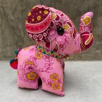 ราคา ช้าง ตุ๊กตาช้างผ้า ตุ๊กตาช้างไทย (22115626321)