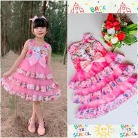 ราคา ชุดเดรส เจ้าหญิง 3ชั้นแต่งโบว์ชมพู2 7ขวบ (22065258037)