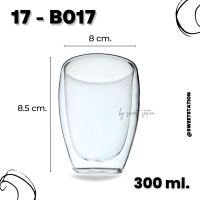 ราคา แก้วน้ำสองชั้น Double Wall Glass แก้ว แก้วน้ำ ขนาด 50 400ml แก้ว2ชั้น มีผนัง2ชั้น ดีไซน์สวย แก้วมินิมอล แข็งแรง แก้ว ชา กาแฟ ทนความร้อนและเย็น (21263127656)