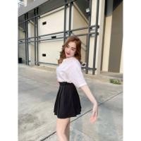 ราคา กระโปรงนักศึกษาพลีทมีขอบ ยาว16 18 ผ้านาโน (21698180405)