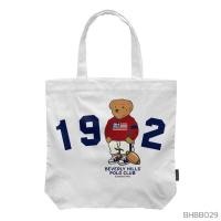 ราคา กระเป๋าผ้า Beverly Hills Polo Club แท้ 100 (21246012661)