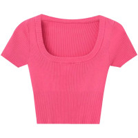 ราคา Keu พร้อมส่ง เสื้อยืด สีพื้น แขนสั้น แฟชั่นผู้หญิงกำลังมาแรง เรียบหรูดูแพง แฟชั่นสไตล์ (21904921359)