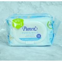ราคา 1แถม1 Pureen เพียวรีน ทิชชู่เปียก เบบี้ไวพส์กระดาษเปียก 80ชิ้น (18187617556)