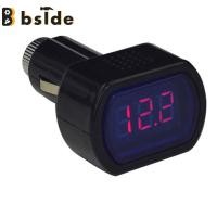 ราคา Bside แบตเตอรี่รถยนต์รถยนต์ดิจิทัล LEDเครื่องวัดแรงดันไฟฟ้าแบตเตอรี่รถยนต์ตัวทดสอบมิเตอร์ฟิวส์ในตัวเครื่องวัดแรงดันไฟฟ้าแบตเตอรี่รถยนต์ DC 12V 24V (22142646909)