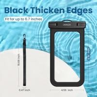 ราคา UGREEN รุ่น 50919 Waterproof Phone Pouch Black กระเป๋าโทรศัพท์ ซองกันน้ำสำหรับโทรศัพท์มือถือ iphon samsung huawei (22189647782)