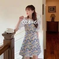 ราคา เดรสสายเดี่ยวลายสก็อตผูกหลัง เดรสสายเดี่ยวลายสก็อตสุดชิค ชุดเดรสสั้นลายสก๊อต (15893693703)