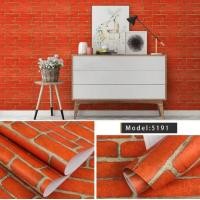 ราคา วอลเปเปอร์ติดผนังลายหิน สีน้ำตาล ขาว มีกาวในตัว วอลเปเปอร์ สติกเกอร์ติดผนัง สามมิติ 3D wallpaper ตกแต่งห้อง กันน้ำ ขนาด 45 X 200 ซม (22189954287)