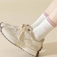 ราคา AnTas Super ถุงเท้ายาวสำหรับผู้หญิง ถุงเท้าผ้าฝ้ายฤดูใบไม้ผลิและฤดูร้อน ถุงเท้ากลางน่อง ถุงน่องจดหมาย jacquard ถุงเท้ากีฬาป้องกันการจับจีบสองชั้น ถุงเท้านักเรียนสำหรับผู้หญิง (21812201786)