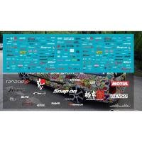 ราคา ดีคอลน้ำ ดีคอล สปอนเซอร์รวม logo sponser ติดชิ้นงานทุกสี HotWheels Majorette Tomica 1 64 Decal water slide DIY 1 64 (21407135478)