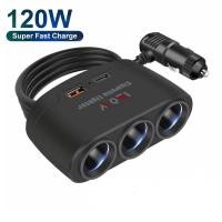 ราคา AL5002 AL5003 D 24ตัวเพิ่มช่องจุดบุหรี่ 2 ช่อง และช่องเสียบที่ชาร์จแบตในรถยนต์ USB 3 1A 2 Port (22092174270)
