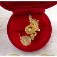 ราคา กำไลพญานาคไหมทองและแหวนพญานาคไหมทอง (20455813122)