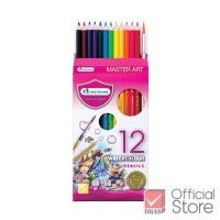 ราคา Master Art สีไม้ สีไม้ระบายน้ำ 12 สี จำนวน 1 กล่อง (21931377590)
