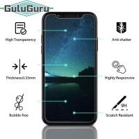 ราคา 2 แพ็ค กาวสำหรับ iPhoneฟิล์มกระจกนิรภัยป้องกันหน้าจอหนา9H ป้องกันหน้าจอสำหรับ iPhone 13 12 11 Pro Max Mini XR X XS MAX 8 7 6 Plus 5 5S ส่งแสง99 9 กันรอยขีดข่วนกันแตกปราศจากฟองติดตั้งง่าย (1016632700)