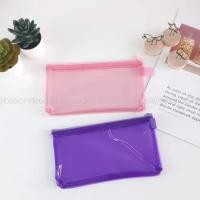 ราคา Basic Indeed กระเป๋าดินสอใส size S ทรงแบน กระเป๋าใส หลากสี (21471326590)
