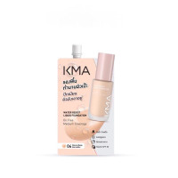 ราคา แท้ ถูกที่สุด ไลฟ์ทุกวัน 1ซอง KMA รองพื้น ปกปิด กันแดด SPF30 สูตร Oil Free Water Resist Liquid Foundation 5g (22199290238)