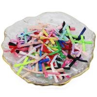 ราคา 100ชิ้น แพ็ค 3 3ซม โบว์ริบบิ้นขนาดเล็กหลายสีขนาดเล็กริบบิ้นผ้าซาตินโพลีเอสเตอร์โบว์ดอกไม้งานฝีมือตกแต่ง (20314695957)