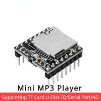 ราคา 1PCS DFPlayer Mini MP3 DF Player Module Board MP3 Audio Voice Decode Board TF Card U Disk IO Serial Port AD (22059890030)