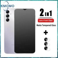 ราคา 2 ใน 1 ฟิล์มกระจกแบบด้าน Samsung Galaxy S24 S23 Plus S22 5G Note 20 S21 Fe S20 ฟิล์มเลนส์กล้องสำหรับ (21762113443)